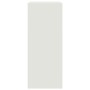 Aparador de acero blanco 67x39x95 cm de vidaXL, Aparadores - Ref: Foro24-841810, Precio: 126,77 €, Descuento: %