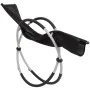 Geometric lounger with black and gray steel cushion by vidaXL, Loungers - Ref: Foro24-3213546, Price: 136,20 €, Discount: %
