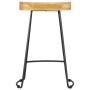 Taburetes de cocina gavin 2 unidades madera maciza de mango de vidaXL, Taburetes de cocina - Ref: Foro24-247837, Precio: 127,...