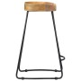 Taburetes de cocina gavin 2 unidades madera maciza de mango de vidaXL, Taburetes de cocina - Ref: Foro24-247837, Precio: 127,...