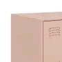 Aparador de acero rosa 99x39x73 cm de vidaXL, Aparadores - Ref: Foro24-841794, Precio: 159,89 €, Descuento: %