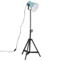 Lámpara de pie azul desgastado 25 W E27 35x35x65/95 cm de vidaXL, Lámparas - Ref: Foro24-371874, Precio: 62,96 €, Descuento: %
