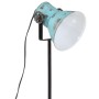 Lámpara de pie azul desgastado 25 W E27 35x35x65/95 cm de vidaXL, Lámparas - Ref: Foro24-371874, Precio: 62,96 €, Descuento: %