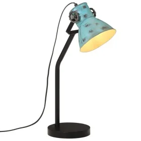 Abgenutzte blaue Schreibtischlampe 25 W E27 17x17x60 cm von vidaXL, Lampen - Ref: Foro24-371888, Preis: 65,41 €, Rabatt: %