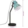 Worn blue desk lamp 25 W E27 17x17x60 cm by vidaXL, Lamps - Ref: Foro24-371888, Price: 65,41 €, Discount: %