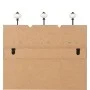 Perchero de pared HAPPY LOVE con 6 ganchos 120x40 cm de vidaXL, Percheros para sombreros y abrigos - Ref: Foro24-245855, Prec...