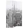 Biombo divisor plegable 120x170 cm Nueva York blanco y negro de vidaXL, Divisores de ambientes - Ref: Foro24-245857, Precio: ...