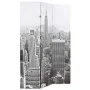 Biombo divisor plegable 120x170 cm Nueva York blanco y negro de vidaXL, Divisores de ambientes - Ref: Foro24-245857, Precio: ...