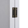 Biombo divisor plegable 120x170 cm Nueva York blanco y negro de vidaXL, Divisores de ambientes - Ref: Foro24-245857, Precio: ...