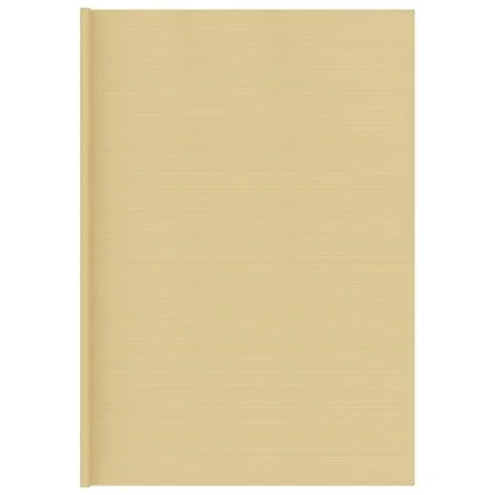 Alfombra para tienda de campaña HDPE beige 400x800 cm de vidaXL, Accesorios para tiendas de campaña - Ref: Foro24-310775, Pre...