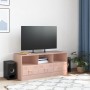 Mueble para TV de acero rosa 99x39x44 cm de vidaXL, Muebles TV - Ref: Foro24-841734, Precio: 99,17 €, Descuento: %