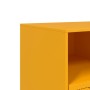 Mueble para TV de acero amarillo mostaza 99x39x44 cm de vidaXL, Muebles TV - Ref: Foro24-841736, Precio: 110,15 €, Descuento: %