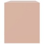 Mueble para TV de acero rosa 67x39x44 cm de vidaXL, Muebles TV - Ref: Foro24-841741, Precio: 73,07 €, Descuento: %