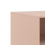 Mueble para TV de acero rosa 67x39x44 cm de vidaXL, Muebles TV - Ref: Foro24-841741, Precio: 73,07 €, Descuento: %