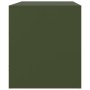 Muebles para TV 2 unidades acero verde oliva 67x39x44 cm de vidaXL, Muebles TV - Ref: Foro24-841748, Precio: 131,14 €, Descue...