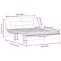 Cama con colchón cuero sintético capuchino 160x200 cm de vidaXL, Camas y somieres - Ref: Foro24-3208735, Precio: 458,97 €, De...