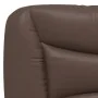 Cama con colchón cuero sintético marrón 180x200 cm de vidaXL, Camas y somieres - Ref: Foro24-3208740, Precio: 467,44 €, Descu...