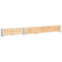 Collar de caja de pallet madera maciza de pino 50x150 cm de vidaXL, Plataformas de carga y palés - Ref: Foro24-310054, Precio...
