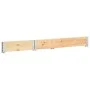 Collar de caja de pallet madera maciza de pino 50x150 cm de vidaXL, Plataformas de carga y palés - Ref: Foro24-310054, Precio...