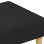 Reposapiés de tela negro 77x55x31 cm de vidaXL, Otomanas - Ref: Foro24-4007364, Precio: 73,06 €, Descuento: %