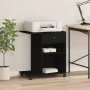 Soporte para impresora con ruedas negro 60x40x68,5 cm de vidaXL, Soportes para impresoras - Ref: Foro24-840640, Precio: 60,35...