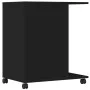 Soporte para impresora con ruedas negro 60x40x68,5 cm de vidaXL, Soportes para impresoras - Ref: Foro24-840640, Precio: 60,35...