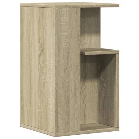 Mesa auxiliar madera de ingeniería roble Sonoma 35x35x60 cm de vidaXL, Mesas de centro - Ref: Foro24-840739, Precio: 48,56 €,...