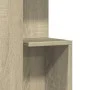 Mesa auxiliar madera de ingeniería roble Sonoma 35x35x60 cm de vidaXL, Mesas de centro - Ref: Foro24-840739, Precio: 48,56 €,...