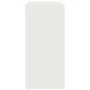 Aparador de acero blanco 67x39x83 cm de vidaXL, Aparadores - Ref: Foro24-841684, Precio: 138,27 €, Descuento: %