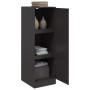 Aparador de acero negro 34,5x39x107 cm de vidaXL, Aparadores - Ref: Foro24-841703, Precio: 88,58 €, Descuento: %