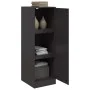 Aparador de acero negro 34,5x39x107 cm de vidaXL, Aparadores - Ref: Foro24-841703, Precio: 87,63 €, Descuento: %