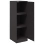 Aparador de acero negro 34,5x39x107 cm de vidaXL, Aparadores - Ref: Foro24-841703, Precio: 88,58 €, Descuento: %
