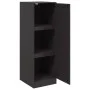 Aparador de acero negro 34,5x39x107 cm de vidaXL, Aparadores - Ref: Foro24-841703, Precio: 87,63 €, Descuento: %