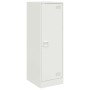 Aparador de acero blanco 34,5x39x107 cm de vidaXL, Aparadores - Ref: Foro24-841708, Precio: 84,02 €, Descuento: %