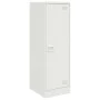 Aparador de acero blanco 34,5x39x107 cm de vidaXL, Aparadores - Ref: Foro24-841708, Precio: 83,20 €, Descuento: %