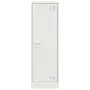 Aparador de acero blanco 34,5x39x107 cm de vidaXL, Aparadores - Ref: Foro24-841708, Precio: 83,20 €, Descuento: %