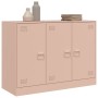 Aparador de acero rosa 99x39x73 cm de vidaXL, Aparadores - Ref: Foro24-841722, Precio: 166,04 €, Descuento: %