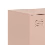 Aparador de acero rosa 99x39x73 cm de vidaXL, Aparadores - Ref: Foro24-841722, Precio: 166,04 €, Descuento: %