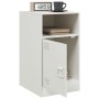 Mesitas de noche 2 unidades acero blanco 34,5x39x62 cm de vidaXL, Mesitas de noche - Ref: Foro24-841774, Precio: 95,92 €, Des...