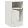 Mesitas de noche 2 unidades acero blanco 34,5x39x62 cm de vidaXL, Mesitas de noche - Ref: Foro24-841774, Precio: 95,92 €, Des...