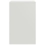Mesitas de noche 2 unidades acero blanco 34,5x39x62 cm de vidaXL, Mesitas de noche - Ref: Foro24-841774, Precio: 95,92 €, Des...