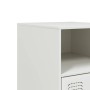 Mesitas de noche 2 unidades acero blanco 34,5x39x62 cm de vidaXL, Mesitas de noche - Ref: Foro24-841774, Precio: 95,92 €, Des...