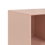 Aparador de acero rosa 99x39x73 cm de vidaXL, Aparadores - Ref: Foro24-841788, Precio: 144,01 €, Descuento: %