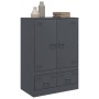 Aparador de acero gris antracita 67x39x95 cm de vidaXL, Aparadores - Ref: Foro24-841807, Precio: 160,60 €, Descuento: %