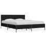 Estructura de cama madera de ingeniería y metal negro 160x200cm de vidaXL, Camas y somieres - Ref: Foro24-3280007, Precio: 16...