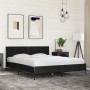Estructura de cama madera de ingeniería y metal negro 160x200cm de vidaXL, Camas y somieres - Ref: Foro24-3280007, Precio: 16...