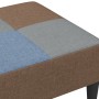 Reposapiés de tela patchwork 77x55x31 cm de vidaXL, Otomanas - Ref: Foro24-4007398, Precio: 75,92 €, Descuento: %