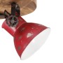 Lámpara de techo rojo desgastado 25 W E27 50x50x25 cm de vidaXL, Lámparas - Ref: Foro24-371835, Precio: 113,26 €, Descuento: %