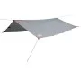 Lona de camping impermeable gris y naranja 400x294 cm de vidaXL, Tiendas de campaña - Ref: Foro24-94663, Precio: 37,23 €, Des...