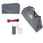 Lona de camping impermeable gris y naranja 400x294 cm de vidaXL, Tiendas de campaña - Ref: Foro24-94663, Precio: 35,85 €, Des...